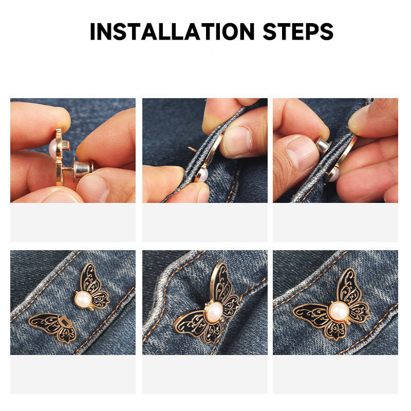 Butterfly Buttons Pins