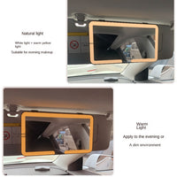 Adjustable LED Car Mirror