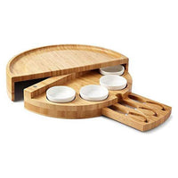 Deluxe Bamboo Cheese & Charcuterie Board Set