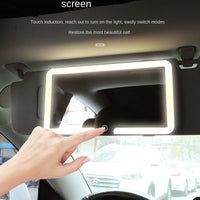 Adjustable LED Car Mirror