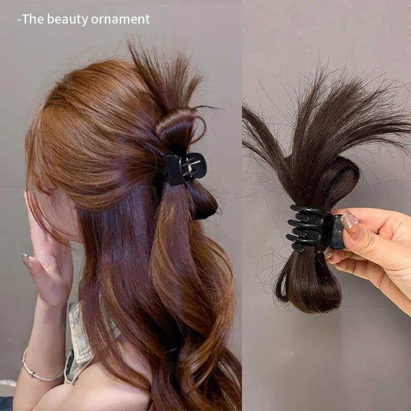 Messy Bun Hair Piece Claw Clip