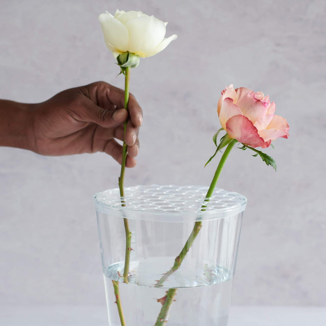 BloomLock™ Silicone Flower Arranger