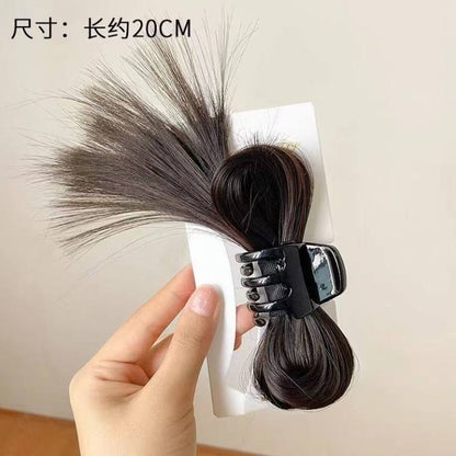 Messy Bun Hair Piece Claw Clip