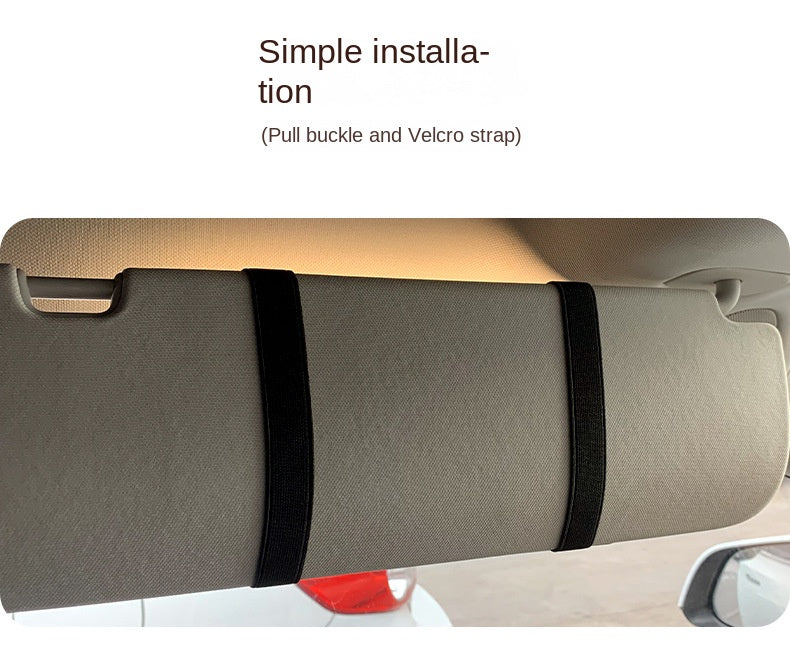 Adjustable LED Car Mirror