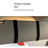 Adjustable LED Car Mirror
