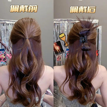 Messy Bun Hair Piece Claw Clip
