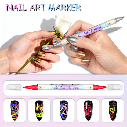 3D Nail Art Pens Set