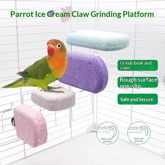 Parrot Ice Cream Claw Grinding Station Rod