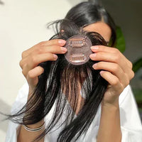 Clip-In Hair Topper with Bang