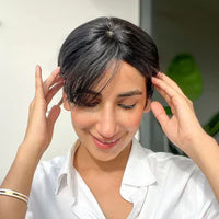 Clip-In Hair Topper with Bang