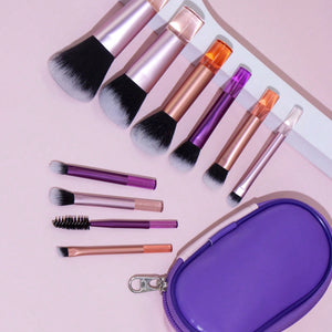 10pcs Mini Makeup Brush Set