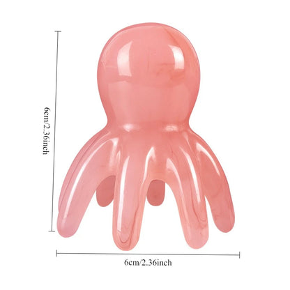 Premium Octopus Head Massager Comb