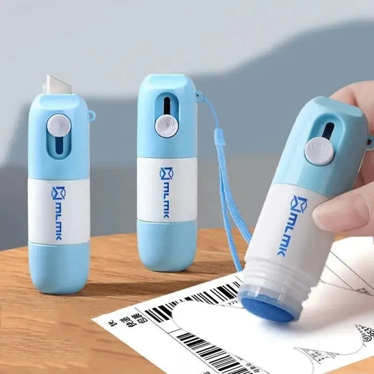 2-in-1 Thermal Paper Repair Fluid with Opening Knife