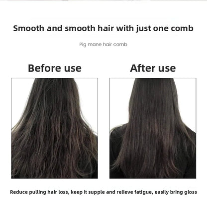 Portable Bristle Fluffy Styling Volumizing Hair Brush