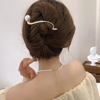 Sweet Barrettes Pearl Hair Grips