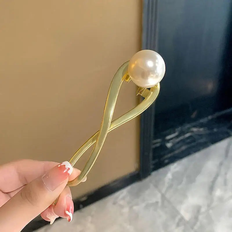 Sweet Barrettes Pearl Hair Grips