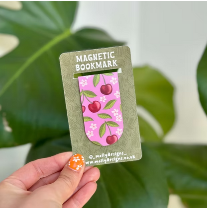 Primary Blooms magnetic bookmark