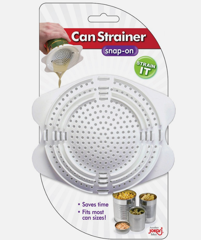 Snap On Can Colander Strainer Kitchen Gadget