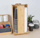 Classic Revolving Coffee Cup and Lid Organizer