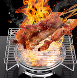 Elegant Stainless Steel BBQ Furnace
