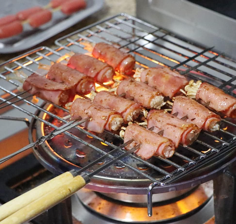 Elegant Stainless Steel BBQ Furnace