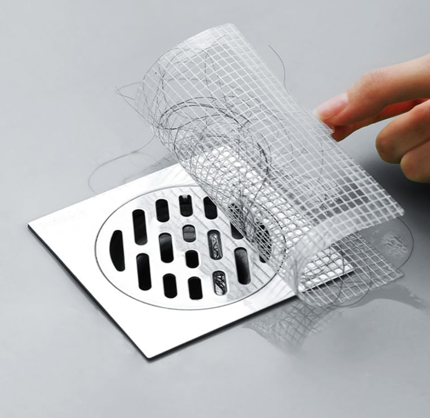 10 Pcs Disposable Shower Drain Hair Catcher