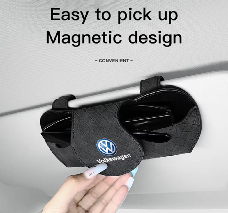 Multifunction Car Sunglasses Storage Box Case