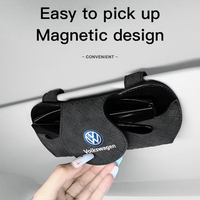 Multifunction Car Sunglasses Storage Box Case