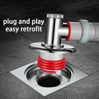 Universal 2-in-1 Drain Pipe Adapter