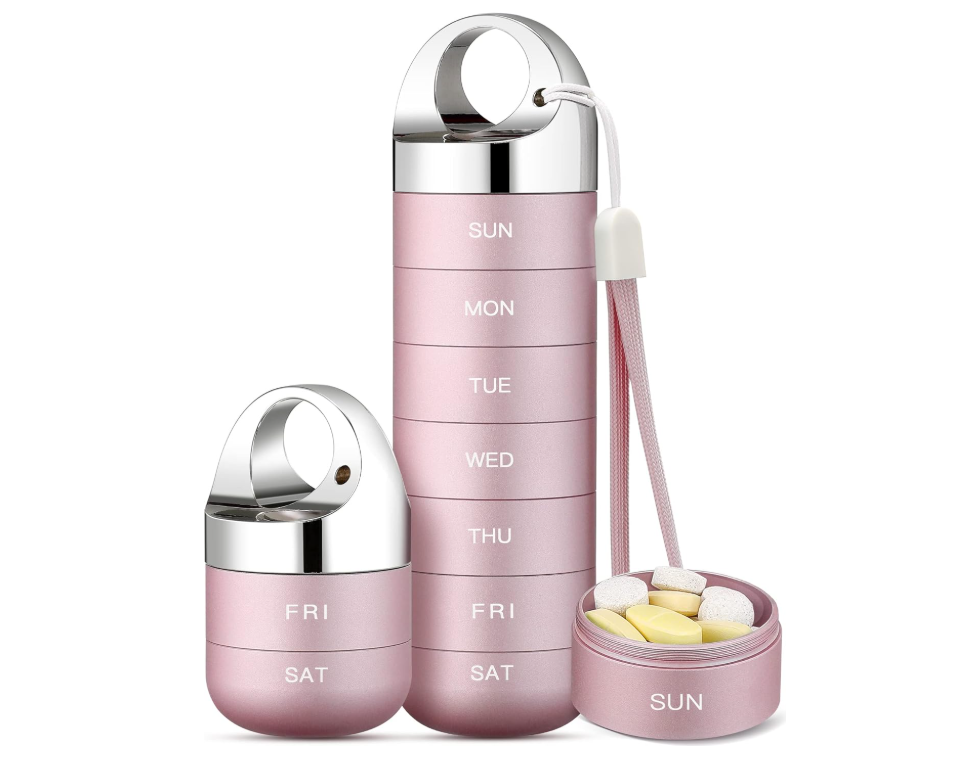 7-Day Pill Case Tablet Organizer