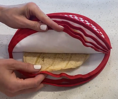 Ezee Heat 6-Pocket Microwave Tortilla Warmer