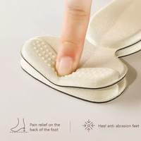Reusable T-Shaped Sponge Heel Grips for Women Shoes