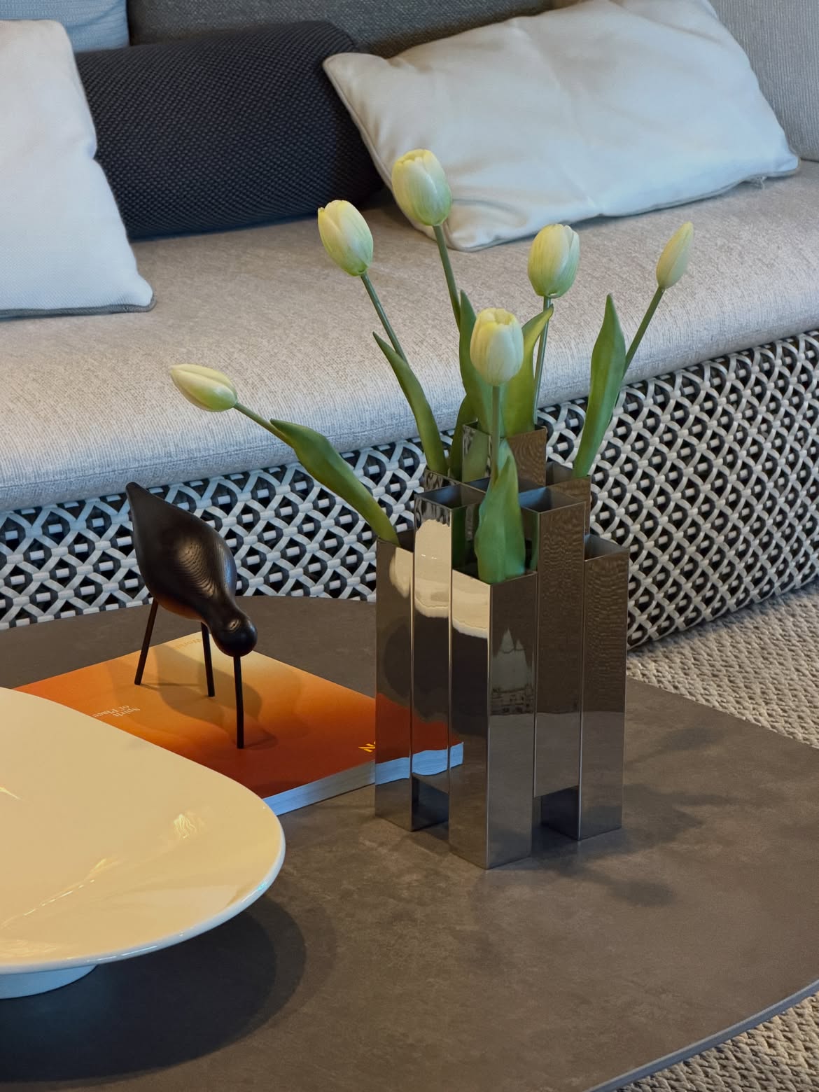 Luxury Stainless Steel Flower Vase