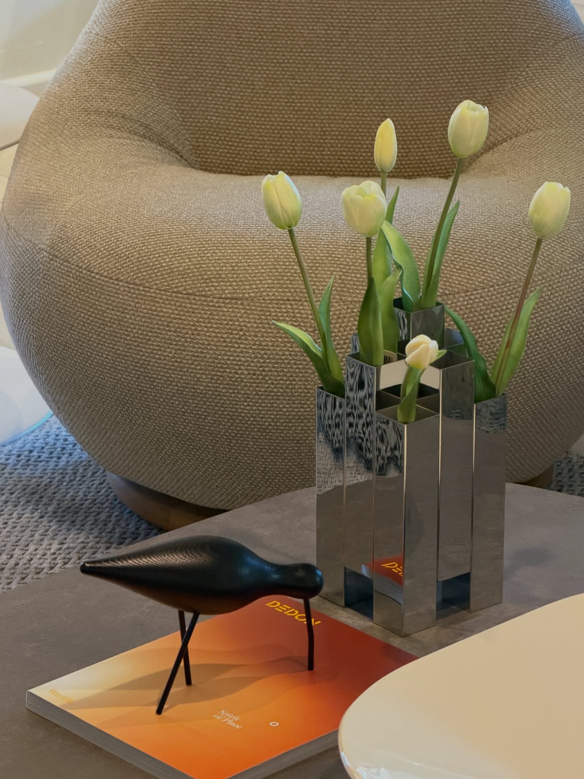 Luxury Stainless Steel Flower Vase