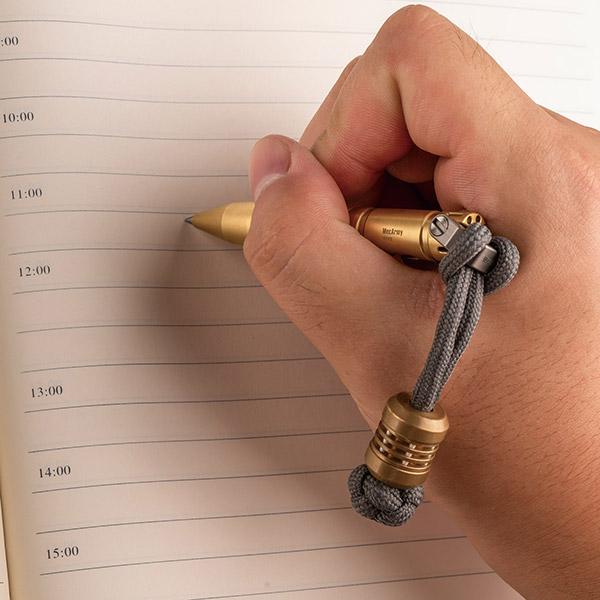 Mini Titanium Bolt Action Tactical Keychain Pen