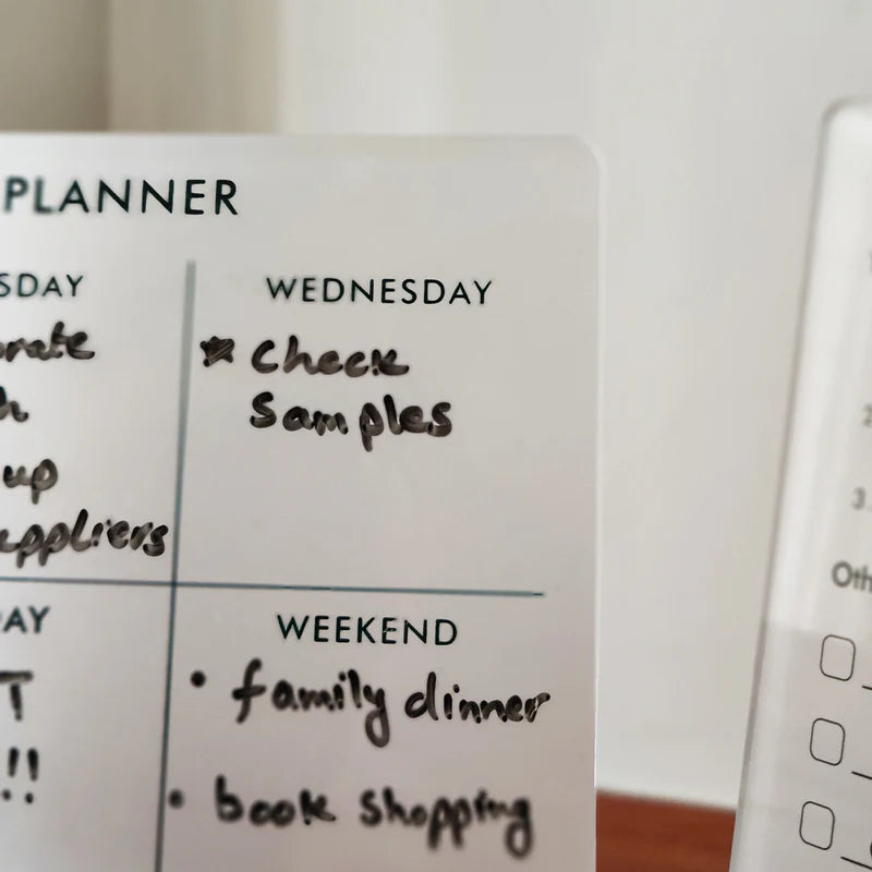 Erasable Planner Set