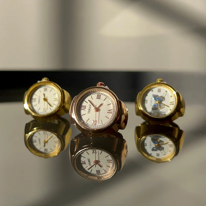 Classic Finger Elastic Ring Watch