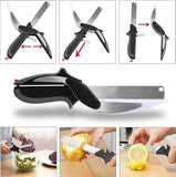 2-in-1 Clever Food Chopper Cutter