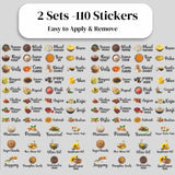 3D Waterproof Kitchen Stickers (Pack of 5)