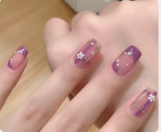 Reuseable Acrylic Rhinestones Art Nails