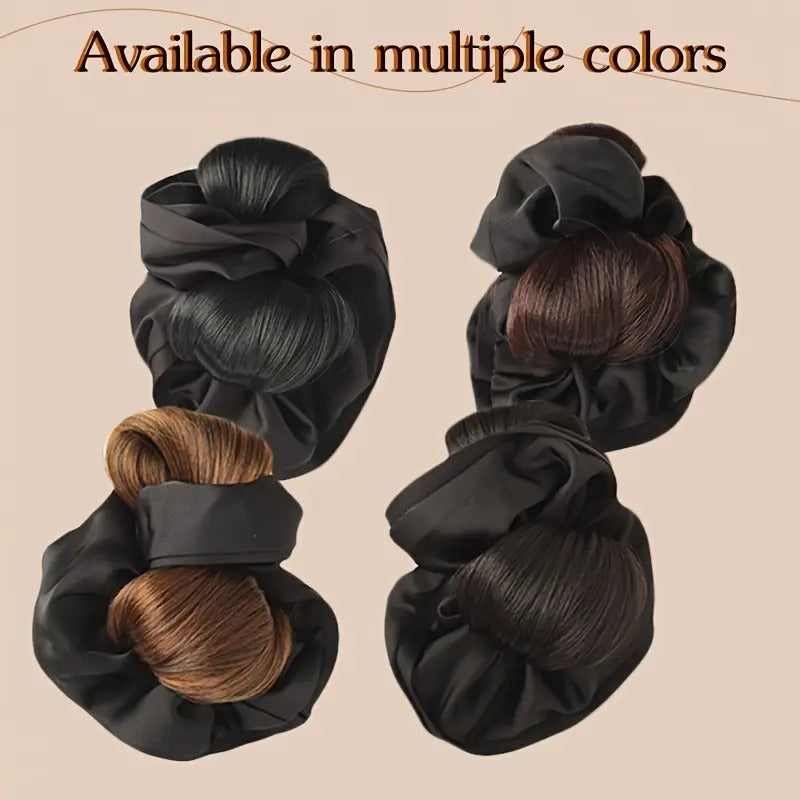 SatinBow Elegant Hair Clip