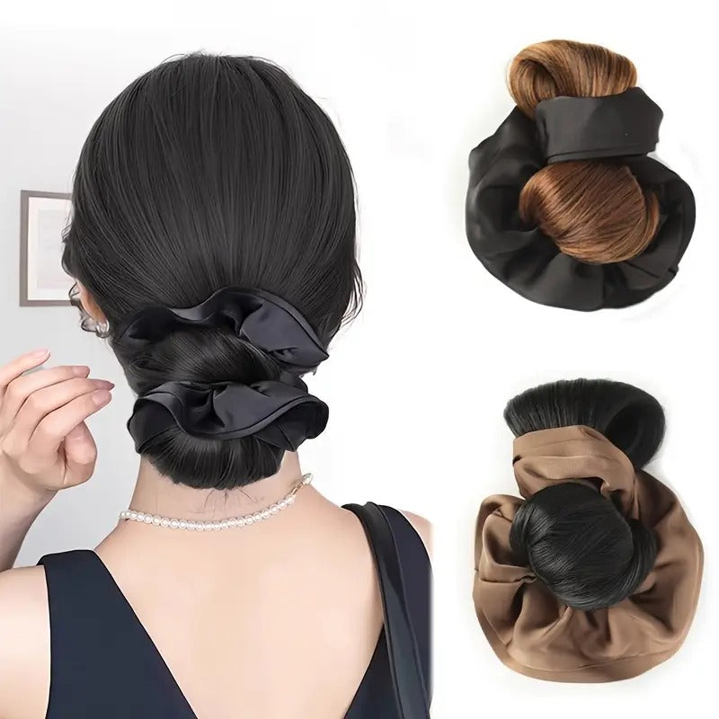 SatinBow Elegant Hair Clip