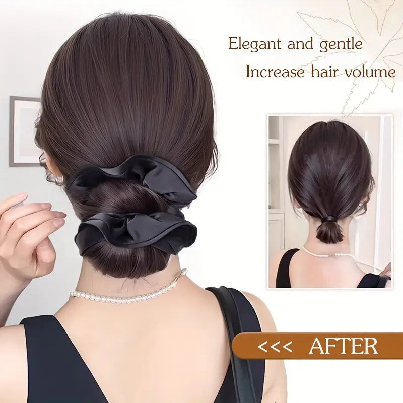 SatinBow Elegant Hair Clip