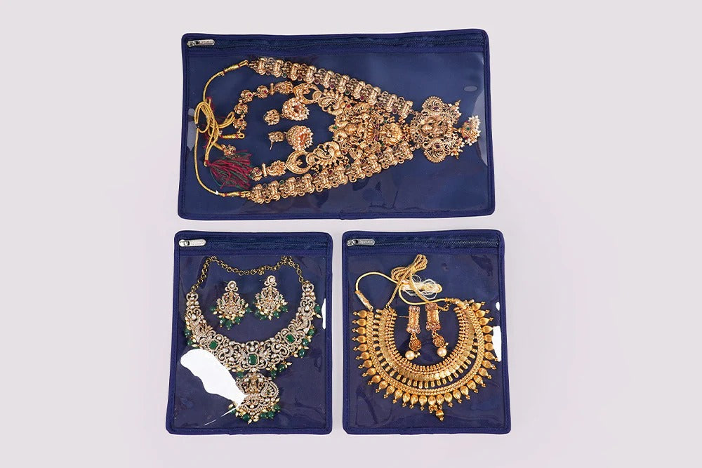 Multi-Pocket Jewelry Storage Organizer