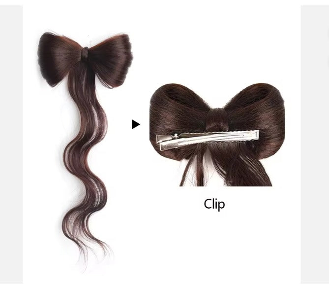 Butterfly Knot Ponytail Wig for Women