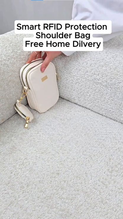 Smart RFID Protection Shoulder Bag