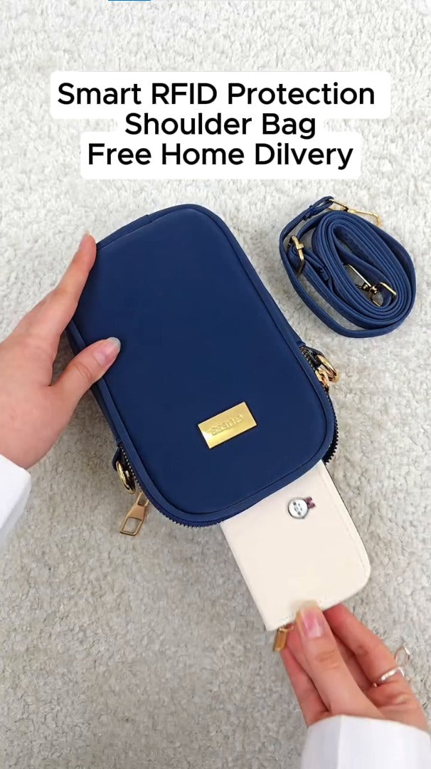 Smart RFID Protection Shoulder Bag