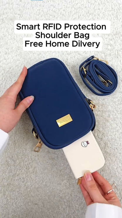 Smart RFID Protection Shoulder Bag