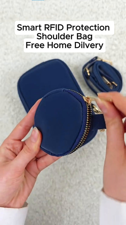Smart RFID Protection Shoulder Bag