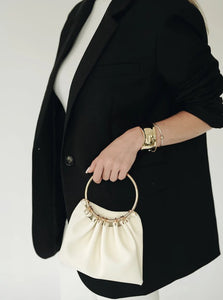 Luxury Ring Handle Bag